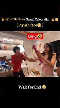 Piyush Ka Birthday Celebration 🥳😂 Part2 💀@souravjocshorts #souravjoshivlogs#piyushjoshi#avantika