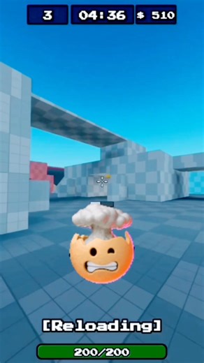 This Game Is Amazing~Roblox ~Gun Grounds FFA #shorts