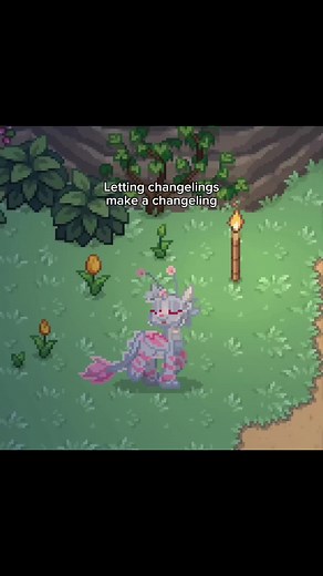 Changeling Transformation in Pony Town