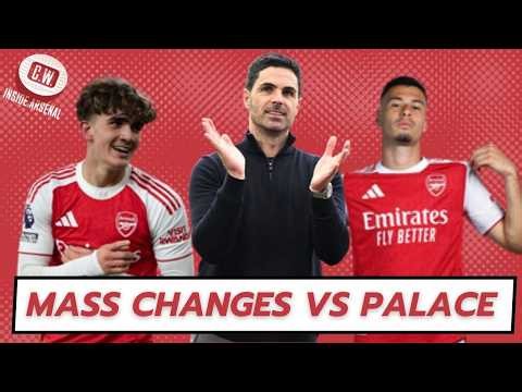 Arsenal latest news: Changes vs Palace | Arteta celebrates | Enrique praise | Dembele latest