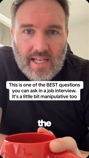 Lee Harding | This is one of the BEST questions you can ask in a job interview. It’s a little bit manipulative too For more no-nonsense job search &... | Instagram