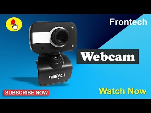 Frontech WebCam | Webcam for pc | Webcam for Laptop