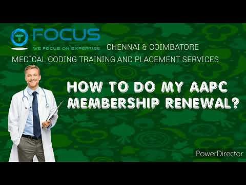How to Renew AAPC Membership ?