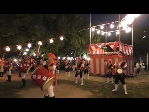 皿池公園夏祭り 2025.7.19（豊優会：エイサー）