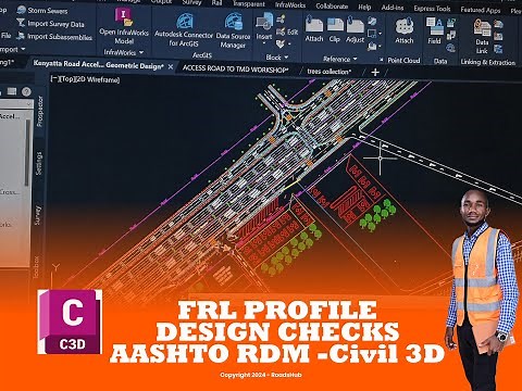 How to Apply Design Checks for Finished Road Level Design Profile-Civil 3D