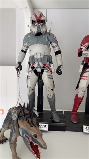 1/6 CUSTOM HOT TOYS CLONE TROOPER COLLECTION SHOWCASE