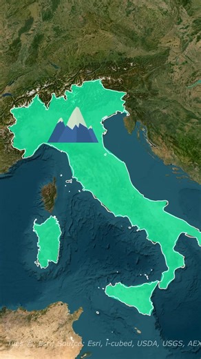 Italy Is WAY Bigger Than You Think 🇮🇹 (Maps Lie) | Bhugol Graphix