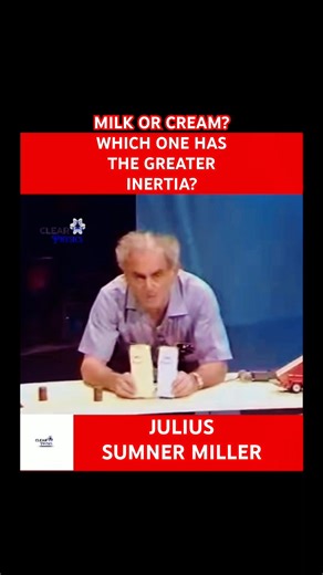 MILK OR CREAM? WHICH ONE HAS THE GREATER INERTIA? #inertia #sciencefacts #scienceexperiment