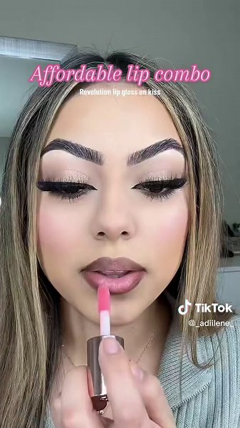 Affordable Lip Combo Tutorial: Nabi Lipliner & Revolution Lip Gloss