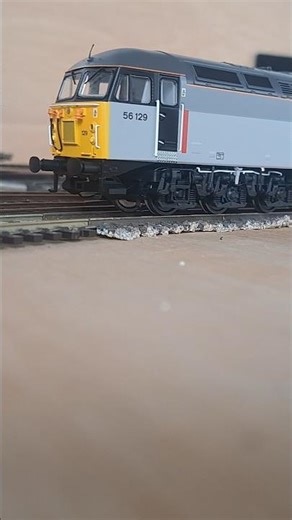 first train on test of the new layout