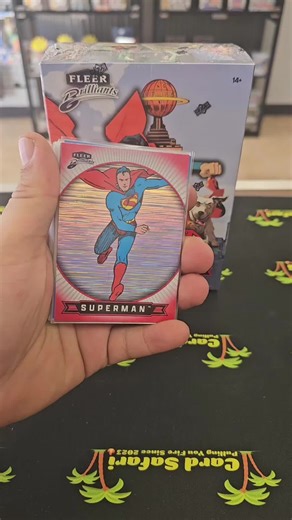 This is the Brand new 2025 Superman Box! There are so many beautiful cards to pull from this set and We have these at a really good price so make sure to get them while they last! #superman #supermanedit #supermanlegacy #superman2025