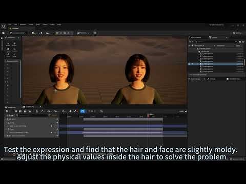 Export groom assets to blender for editing and export back to the engine #metahuman