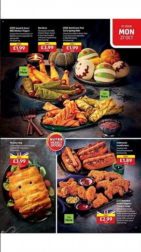 Aldi - Weekly offers UK Specialbuys 23/10 - 26/10