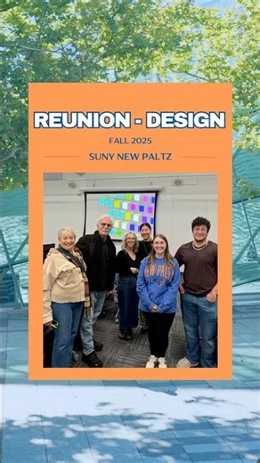 ALUMNI REUNION 2025 - Design Students Present! #sunynewpaltz #schoolofdesign #npalumni