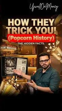 The 1500% Profit Trap of Cinema Popcorn! 🍿#shorts #popcorn