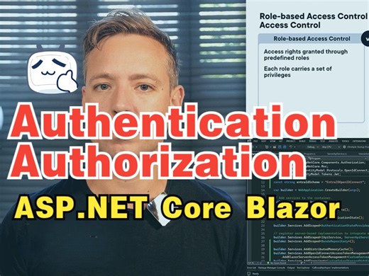[中文字幕]ASP.NET Core Blazor 中的身份验证和授权