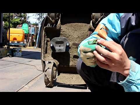 オーレックスパイダーモアフリーナイフに交換