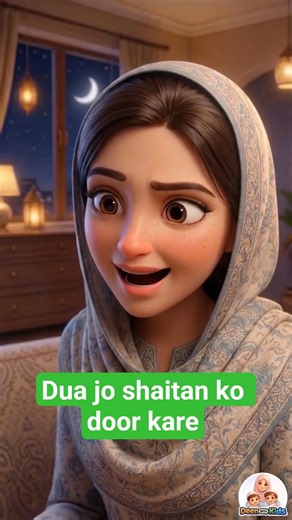Dua Jo Shaitan Ko Door Kare, Ghussa shaitan ki den hai. #deenwithkids #dua #duaforkids #allah