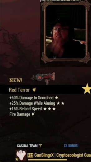 FINALLY! Behold the Red Terror! #fallout76