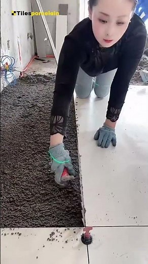 Tile installation DIY Video | Step-by-Step Guide for a Flawless Finish #shorts #tiles