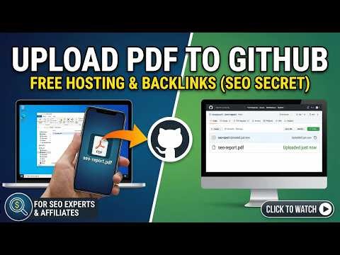GitHub SEO Trick: Upload PDF & Get Powerful Backlinks😎 #parasiteseo