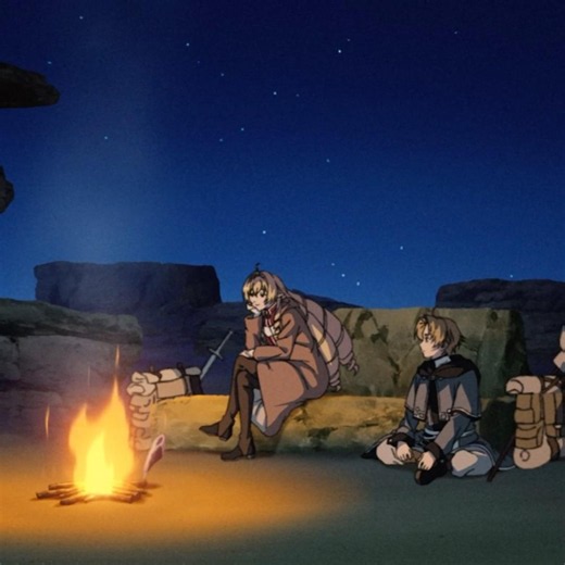 エリナリーゼが同行砂漠を越え、後輩を守る旅 #転生 #無職転生 #mushokutensei #animeshorts #youtubeshorts #アニメ