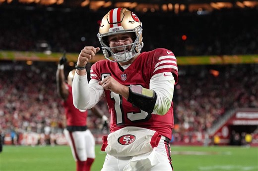 Brock Purdy, slinging and dancing, makes anything possible for these 49ers