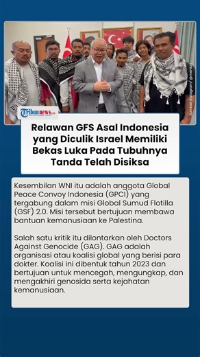 Dokter Ungkap Tanda Penyiksaan 9 WNI yang Diculik Israel Sebelum Akhirnya Dipulangkan!