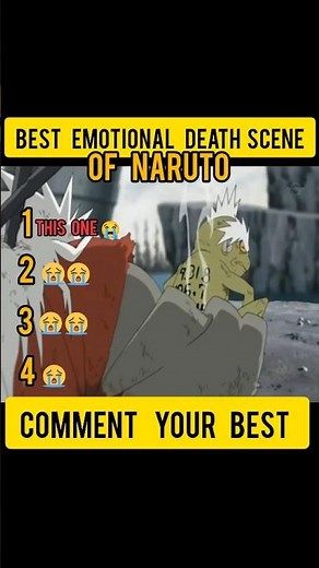 Saddest Deaths in Naruto Ranked 😭🔥//death scene//naruto#animeshorts #youtubeshorts