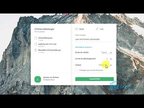 Transférez jusqu'à 50Go de données avec Swiss Transfer