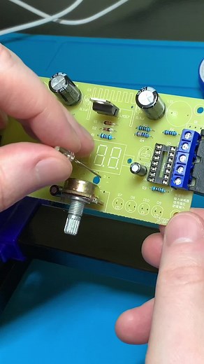 DIY Power Supply Project: Soldering Transistors, Diodes, and Capacitors on PCB