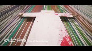 Discover Hermann Nitsch's recent work exhibited at the Nitsch Museum Mistelbach until September 2022, which was created during his latest performance at the Bayreuth Festival during the summer of 2021. Video: netta mea | Opera Gallery