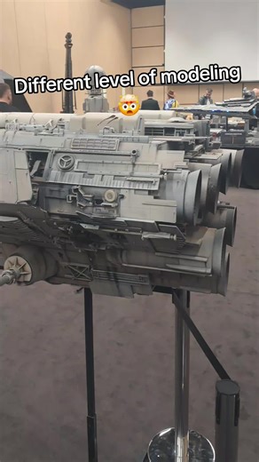 Amazing Star Wars models on Comic con Prague #modeling #starwars #plasticmodel #sw #starwarstiktok