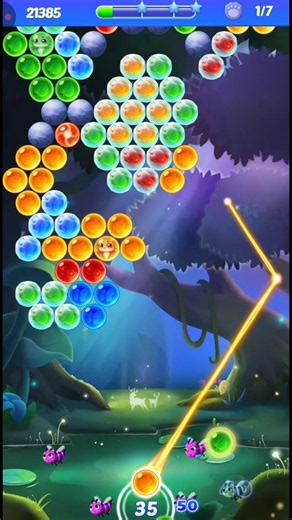 🔥 Bubble Shooter Pro Gameplay – Impossible Level Completed!#BubbleShooter#GameChallenge#Gameplay