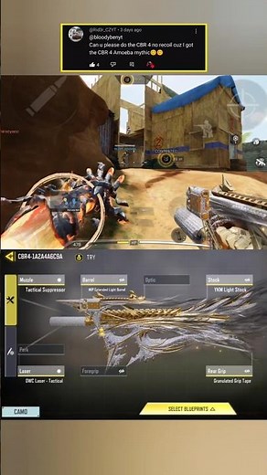 Best CBR4 Build (CBR4-1A2A4A6C9A) - COD Mobile 2025