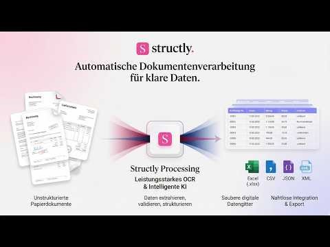 Rechnungen automatisch aus PDF in Excel exportieren