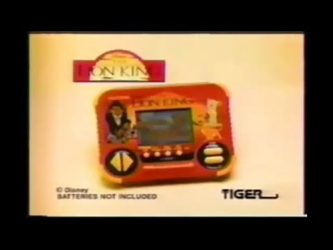 The Lion King Handheld Tiger Game Commercial