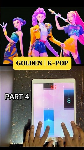 GOLDEN | K-POP DEMON HUNTERS in PIANO TILES 2 !!! (PART 4) #kpop #demonhunters