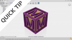 QUICK TIP: "Inverted" Engrave Operation - Fusion Blog