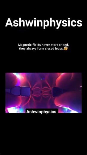 Magnetic 🧲 fields clearly shows in Laser 💀🔥 #shorts #shortsphysics #science #magnet #physics