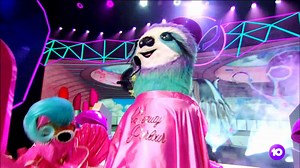 HURRY UP MONDAY! We're feelin' good as hell with what we've got planned for you all. What do you think of Sloth's singing? It all starts 7.30 Monday on 10! | The Masked Singer Australia