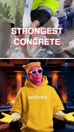 ⚠️This Concrete Is Stronger Than Steel🤯#shorts