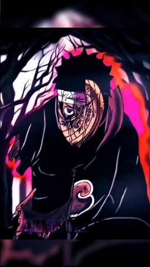 Tobi Epic 4K Edit | Masked Uchiha Power 🌑 #Naruto #Shorts✨