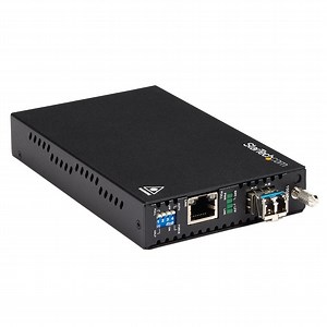 StarTech Gigabit Ethernet Copper-to-Fiber Media Converter