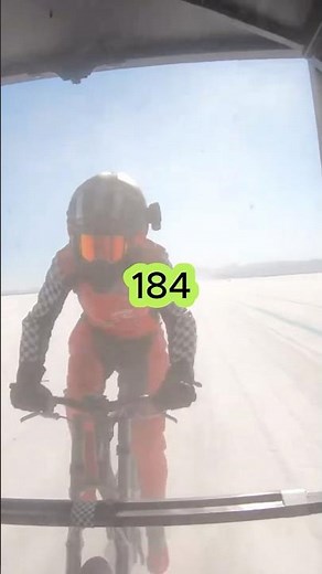The highest speed ever reached on a bicycle