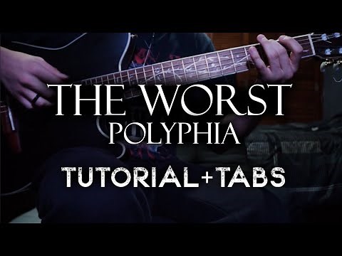 The worst - Polyphia || Tutorial + TABS (pdf) gratis || Antonio VG music