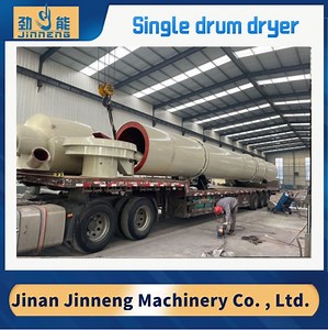 [Hot Item] Single Drum Rotary Dryer for Drying Biomass Pellets Industrial Dryers
