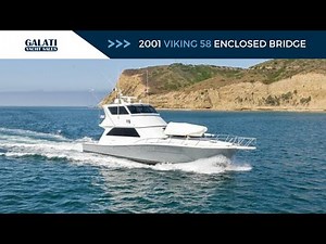 For Sale - 2001 Viking 58 Enclosed Bridge "HOPELESS ASSET"