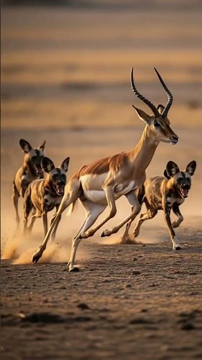 Wild Dogs Hunt a Deer in the Forest | Unbelievable Chase!