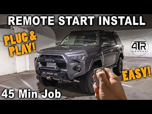 4Runner Remote Start Install and Test - Plug & Play Kit - 2010-2019 Models